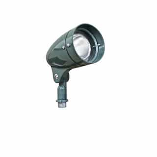 7-in 7W Lensed LED Directional Spot Light, PAR20, 120V-277V, 6000K, Green