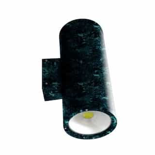 20W LED Wall Sconce, 2 Lamps, 2400 lm, 5000K, Verde Green