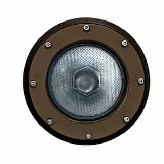 12W LED Multi-Color In-Ground Well Light, A23, 2700K, Bronze