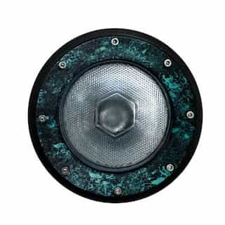 12W LED Multi-Color In-Ground Well Light, A23, 6400K, Verde Green