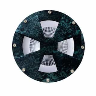 Dabmar 12W Multi-Color LED In-Ground Well Light, A23, 2700K, Verde Green