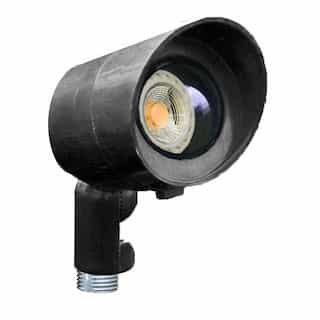4W LED Directional Spot Light, MR16, Bi-Pin, 12V, 6500K, Black