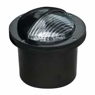 4W LED Adjustable In-Ground Well Light w/ Eyelid, PAR36, 3000K, Black