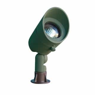 7W LED Directional Spot Light w/Hood, MR16, Green 