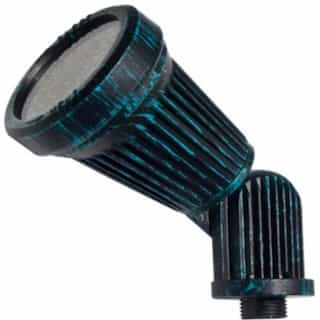 Dabmar 7W LED Directional Spot Light, MR16, Bi-Pin Base, 12V, 2700K, Verde Green