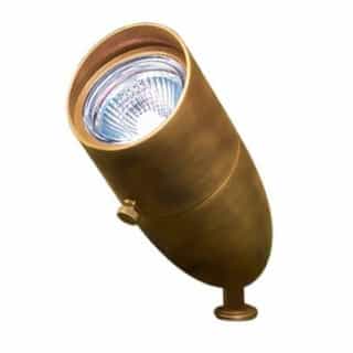 7W LED Directional Spot Light, MR16, Bi-Pin, 12V, 2700K, Antique Brass