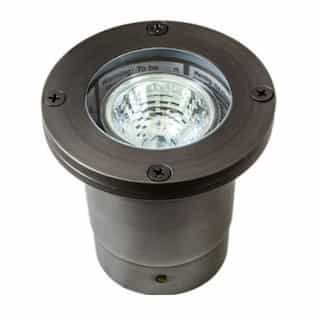 4W LED 2.4-in Brass In-Ground Well Light, MR16, 12V, RGBW Lamp, WBS