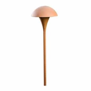 Dabmar Large Mushroom Top Path & Walkway Light w/o Bulb, 1.5-in NPT, 12V, DS