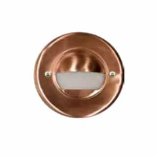 Dabmar 3W LED Eyeball Recessed Brick, Step & Wall Light, Amber Lamp, CP