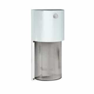 Dabmar 10W LED Cylinder Surface Mount Wall Fixture, 85V-265V, 4500K, White