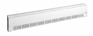 1200W Aluminum Draft Barrier Baseboard Heater 200W-Density 208V Off White