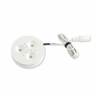 Diode LED 3.92W LED Puck Light, Dimmable, 12V DC, 353 lm, 6200K, White (Diode  LED DI0333SW)