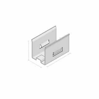 Diode LED Mounting Clips for Mini 3D Bend Linaire Flex, White