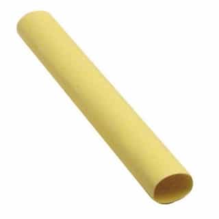 25.ft Spool Thin Wall Heat Shrink Tubing, .750-.375, Yellow