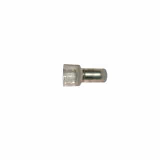 FTZ Industries Closed End Connector/Pigtails, Nylon, 22-12 GA, Clear, 100 Pack