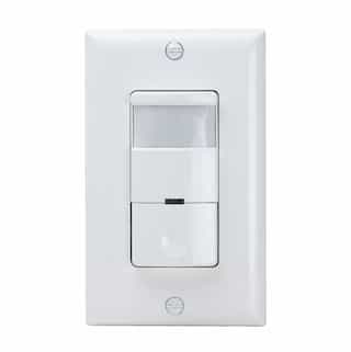 Ivory Commercial In-Wall OccupancyVacancy Sensor with No Neutral Required