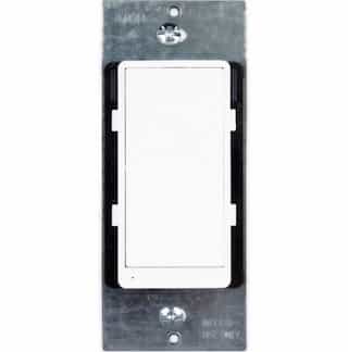Z-Wave White Plastic Smart Meter On/Off Paddle Switch 