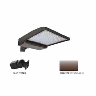 ESL Vision 250W LED Shoebox Area Light, Slip Fitter Mount, 0-10V Dim, 480V, 40093 lm, 4000K, Bronze