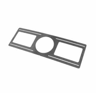 6-in New Construction Rough-In Plate for CCR Series Downlights