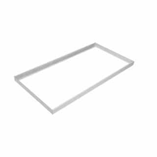 2x4 Surface Mount Kit for LED Flat Panel, White