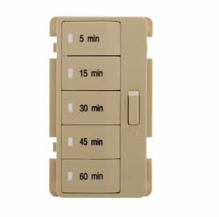 Faceplate Color Change Kit 3 for Minute Timer, Ivory