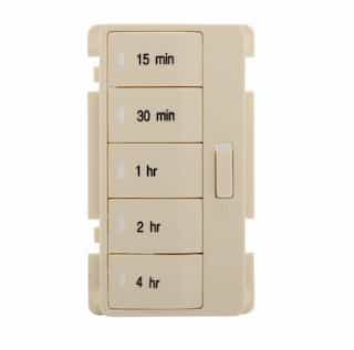 Faceplate Color Change Kit 5 for Hour Timer, Almond