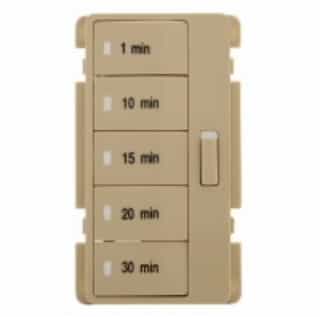 Faceplate Color Change Kit 5 for Minute Timer, Ivory