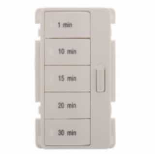 Faceplate Color Change Kit 5 for Minute Timer, White
