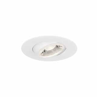 3-in 8W Midway LED w/ Trim, R, GIM, 633 lm, 120V, Selectable CCT, BK
