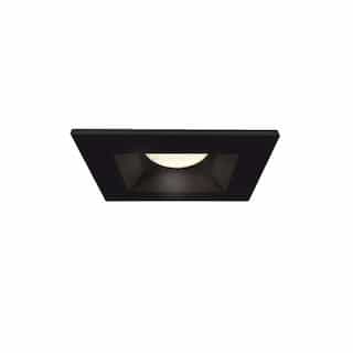6-in 24W Midway LED w/ Trim, Square, 1824 lm, 120V, Selectable CCT, BK