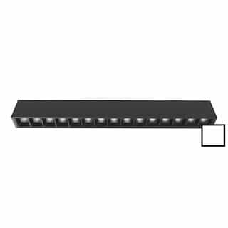 20-ft 160W Construct Trim Recessed Mount Kit, Straight Shape, White