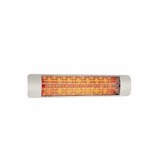 1500W Infrared Heater w/ S5 Plate, Single, 15A, 120V, Stainless Steel
