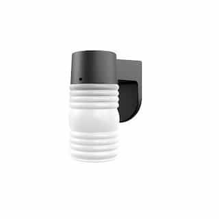 9W Jelly Jar Outdoor LED Wall Light, 800 lm, 5000K, White