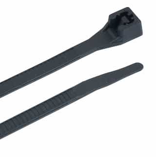 11" Black Double Lock Cable Ties