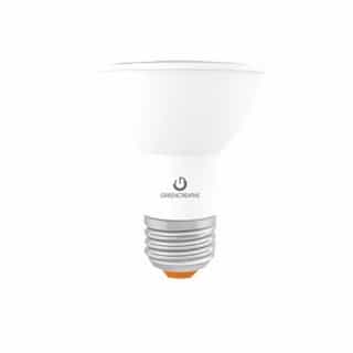 6.5W LED PAR20 Bulb, Dimmable, 40 Degree Beam, E26, 560 lm, 120V, 2700K