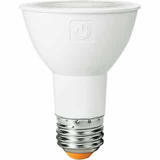 8W LED PAR20 Bulb, Dimmable, 535 lm, Spot Beam Angle, 2700K