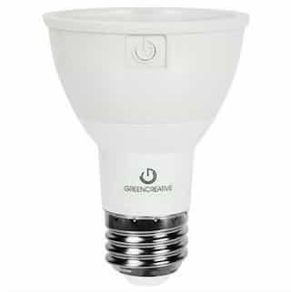 8W LED PAR20 Bulb, Dimmable, 40 Degree Beam, E26, 550 lm, 120V, 3000K