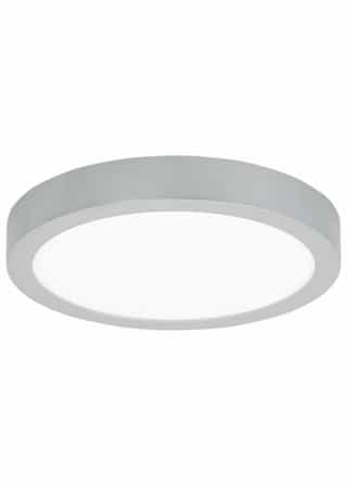 9-in 20W Round LED Recessed Downlight, Dimmable, 1200 lm, 120V, 3000K, White