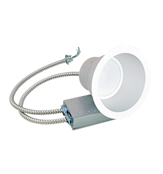22W 6-in Commercial LED Downlight, Dimmable, 1700 lm, 4000K
