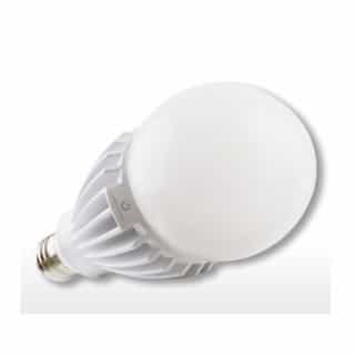 Green Creative 25W LED A23 Bulb, 100W HID Retrofit, Ballast Bypass, E26, 3400 lm, 120V-277V, 5000K