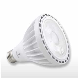19.5W LED PAR30 Bulb, Dimmable, 40 Degree Beam, E26, 1800 lm, 120V-277V, 3000K