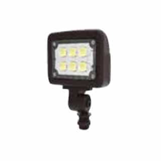 Halco 12W LED Select Flood Light w/ Yoke Mount, 120V-277V, SelectCCT
