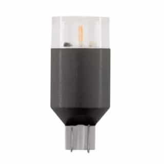 Halco 1.2W LED JC Miniature Bulb, Wedge Base, 82 CRI, 120 lm, 10V-15V, 3000K