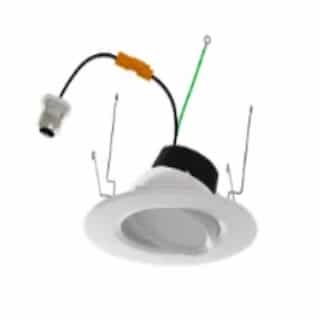Halco 11W LED 6-in Gimbal Downlight, Dim, 90 CRI, 120V, Select Lumens & CCT