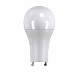 Halco 9W LED A19 Bulb, Non-Dim, 800 lm, 80 CRI, GU24, 120V, 3000K, Frosted