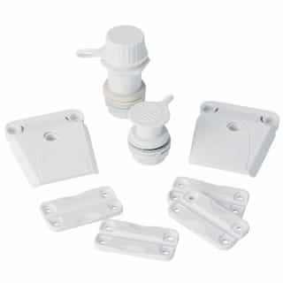 Parts Kit for Igloo Coolers, All Sizes, White