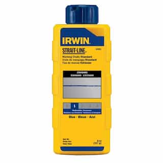 Irwin 8 OZ. High Visibility Blue Chalk Refills