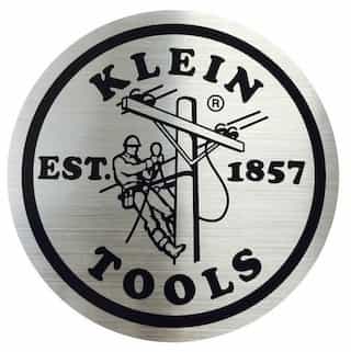 Shiny Metallic 2.25-Inch Klein Tools Lineman Decal