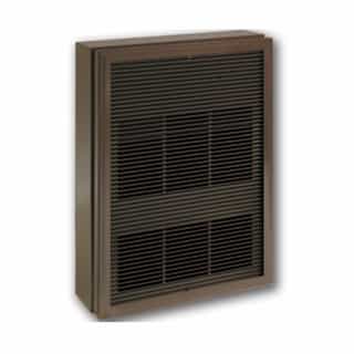 12000W Architectural Wall Heater w/Thermostat, 1 Ph, Double, 208V/240V