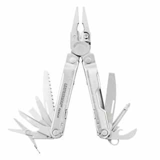 Knifeless REBAR Stainless Steel Multi-Tool with Leather Sheath